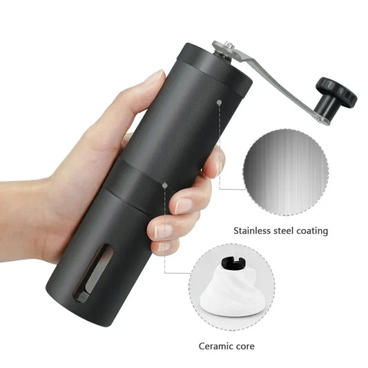 Complete Coffee Pour Over Set - 5-Piece Barista Kit with Grinder, Dripper & Scale