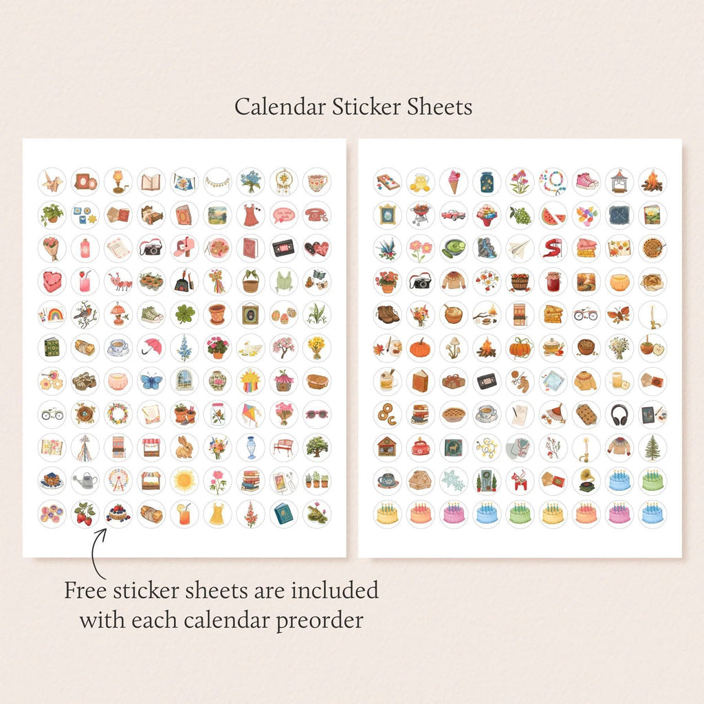 2025 Wish List Calendar