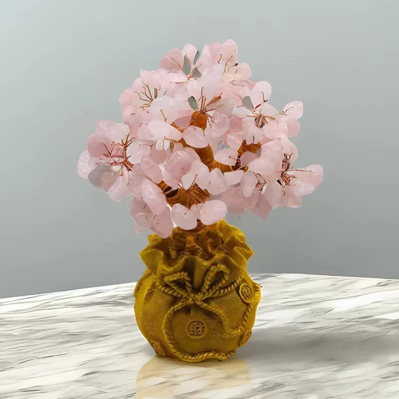 CNY 2026 Fortune Money Tree - Year of the Horse Wealth Decoration with Gold Bells & Red Envelopes