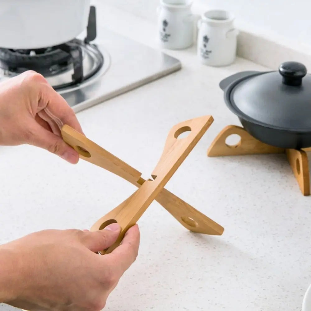 Bamboo Cross Rack