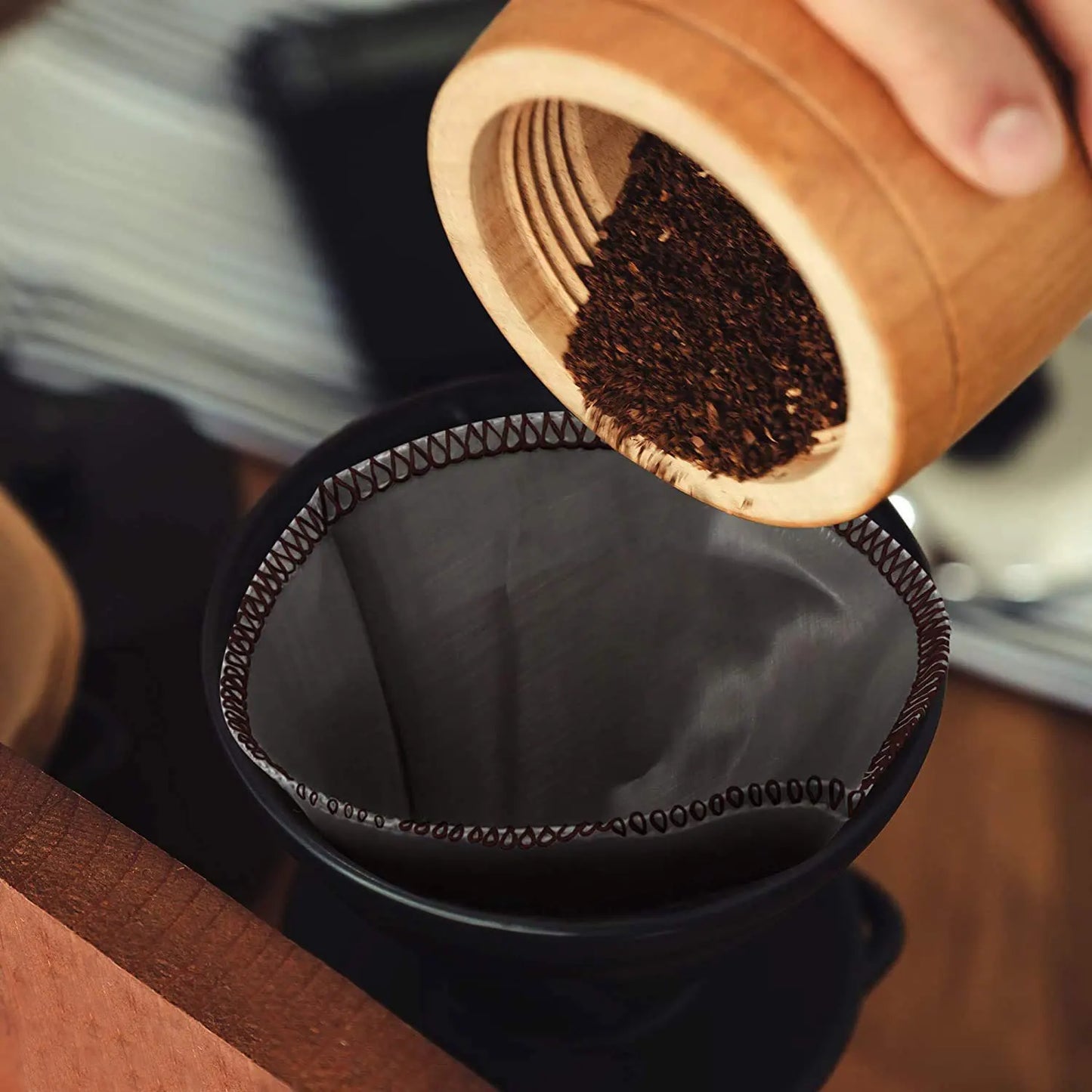 Reusable Pour Over Coffee Filter