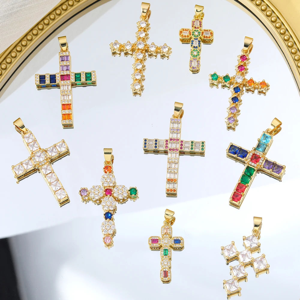 Handmade Crystal Crosses