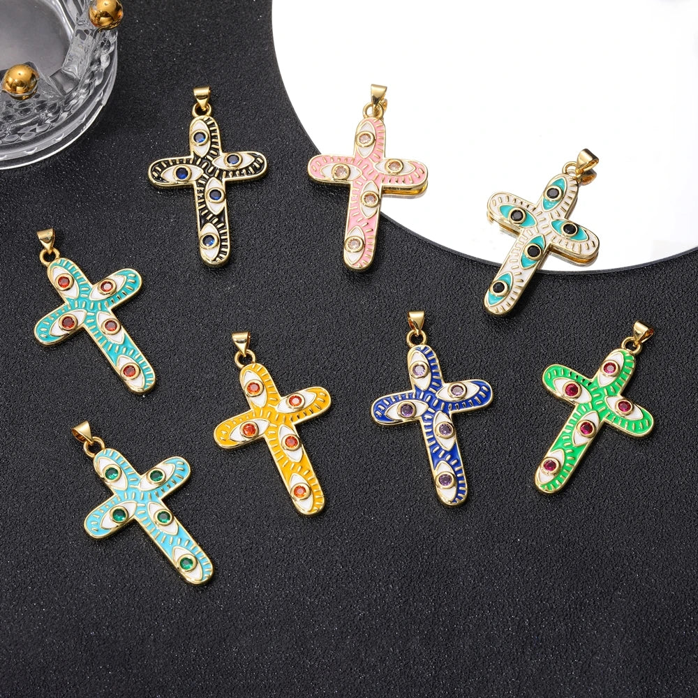 Handmade Crystal Crosses
