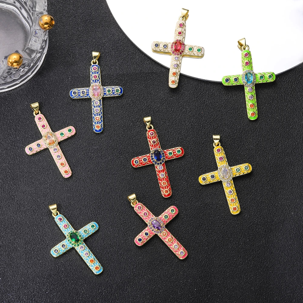 Handmade Crystal Crosses