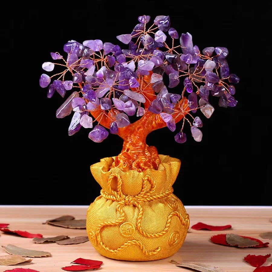 CNY 2026 Fortune Money Tree - Year of the Horse Wealth Decoration with Gold Bells & Red Envelopes