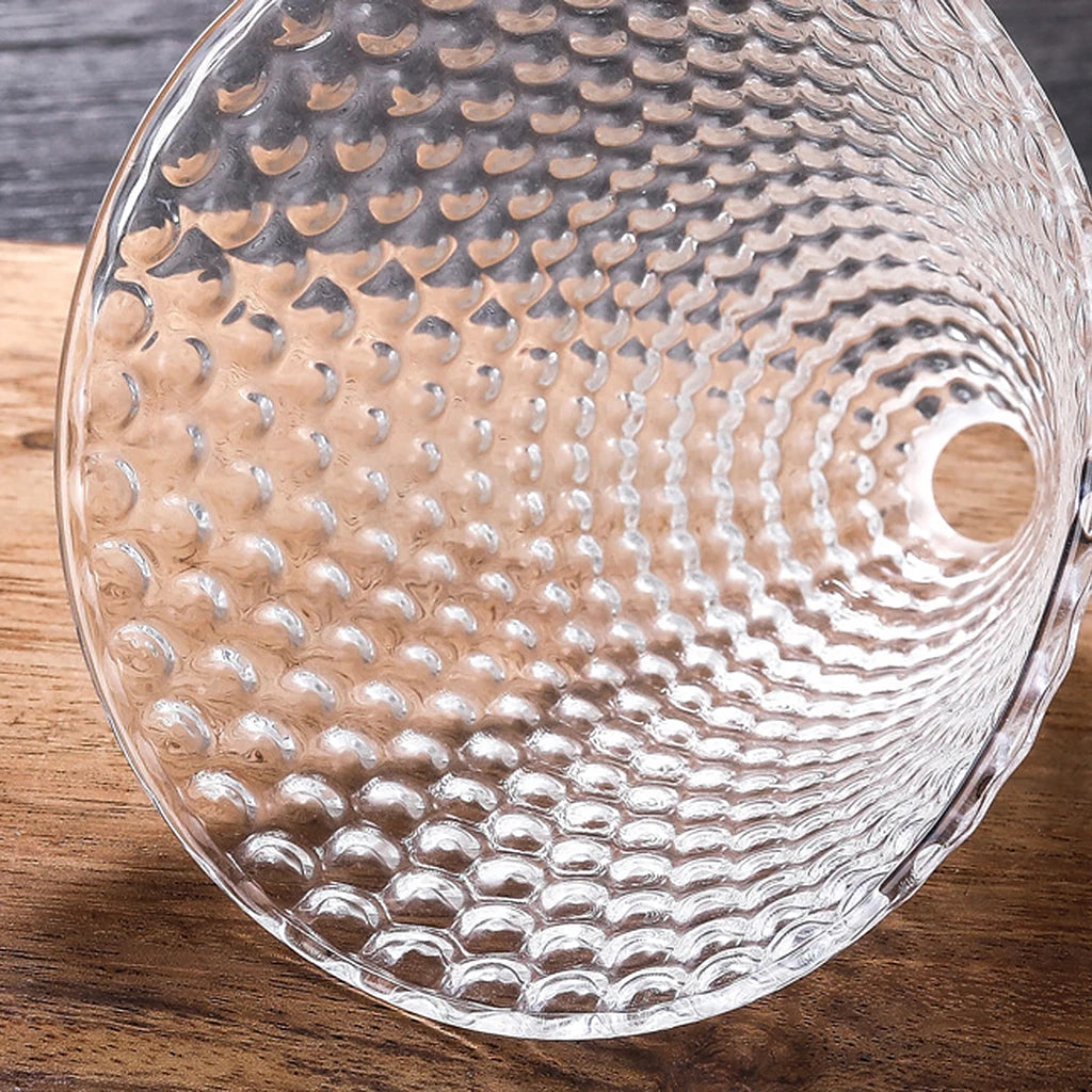 Pour Over Glass Cone and Wooden Filter Stand