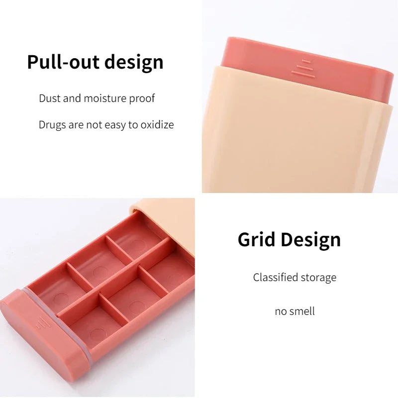Portable Travel Pill Case