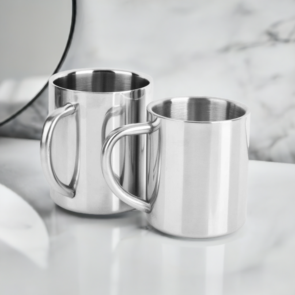Double Wall Stainless Steel Coffee Mug