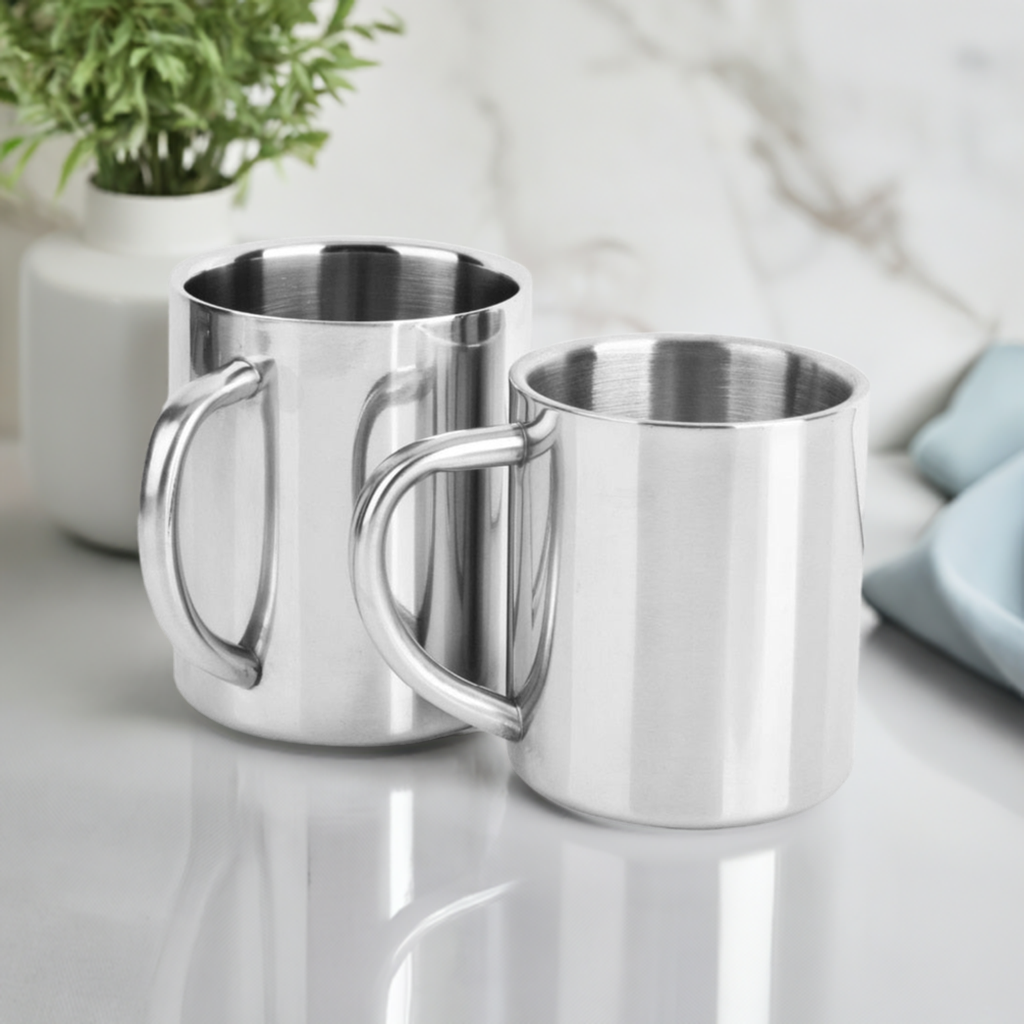 Double Wall Stainless Steel Coffee Mug